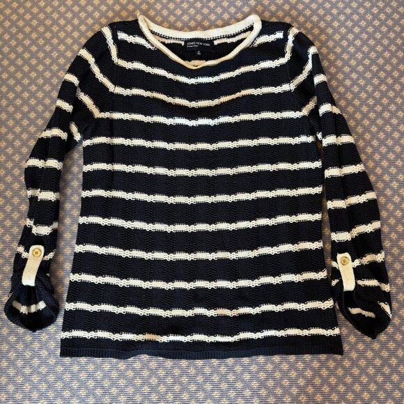 knit long sleeve sweater - Picture 1 of 3